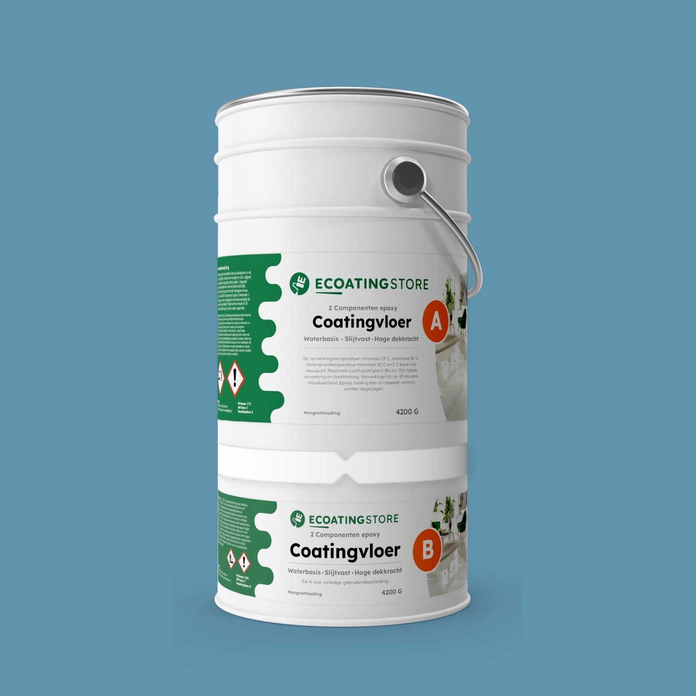 Vloercoating - RAL 5024