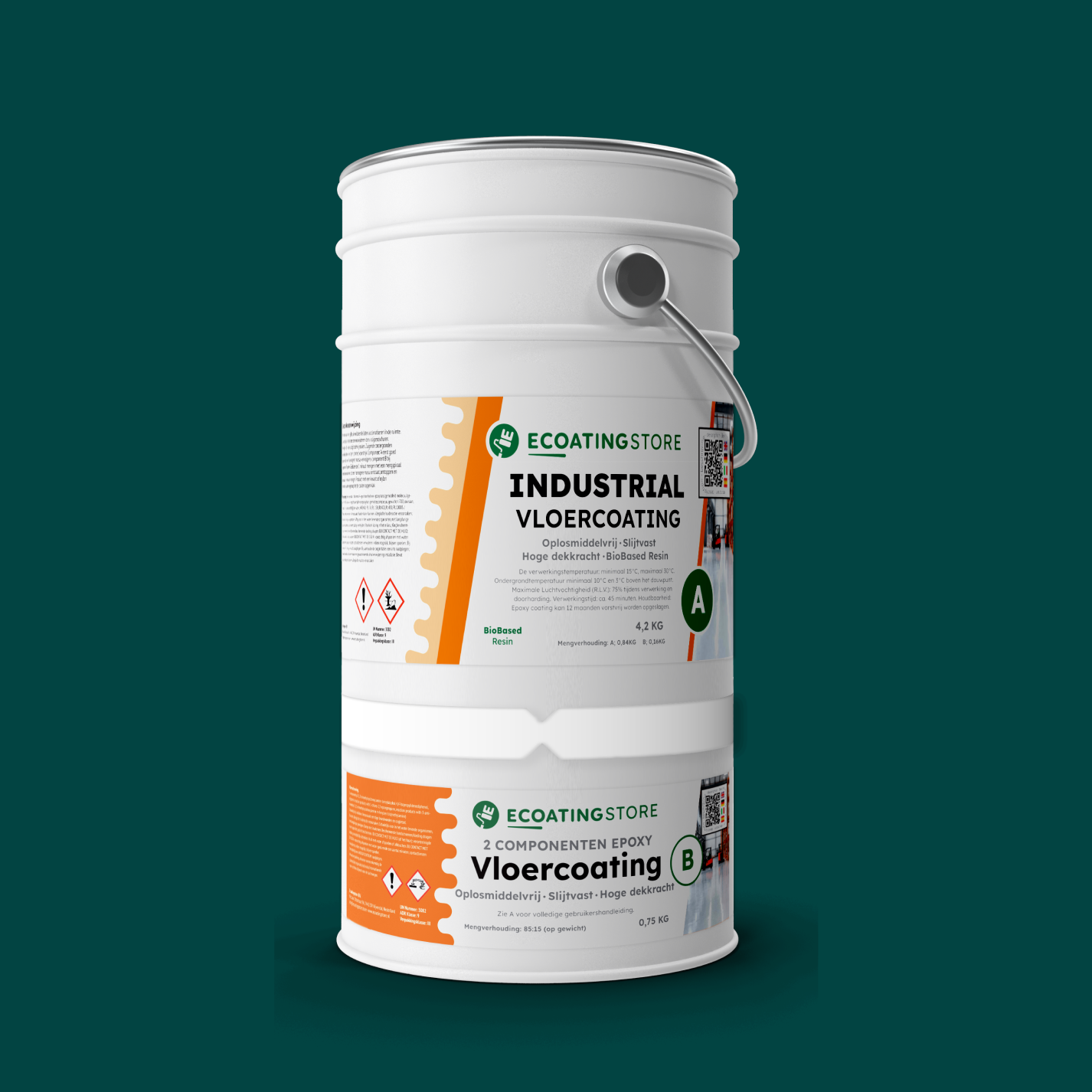 Industrial Vloercoating - RAL 6004