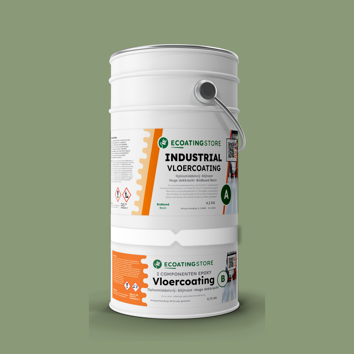 Industrial Vloercoating - RAL 6021