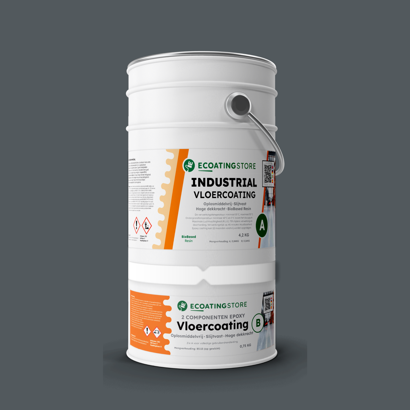 Industrial Vloercoating - RAL 7011