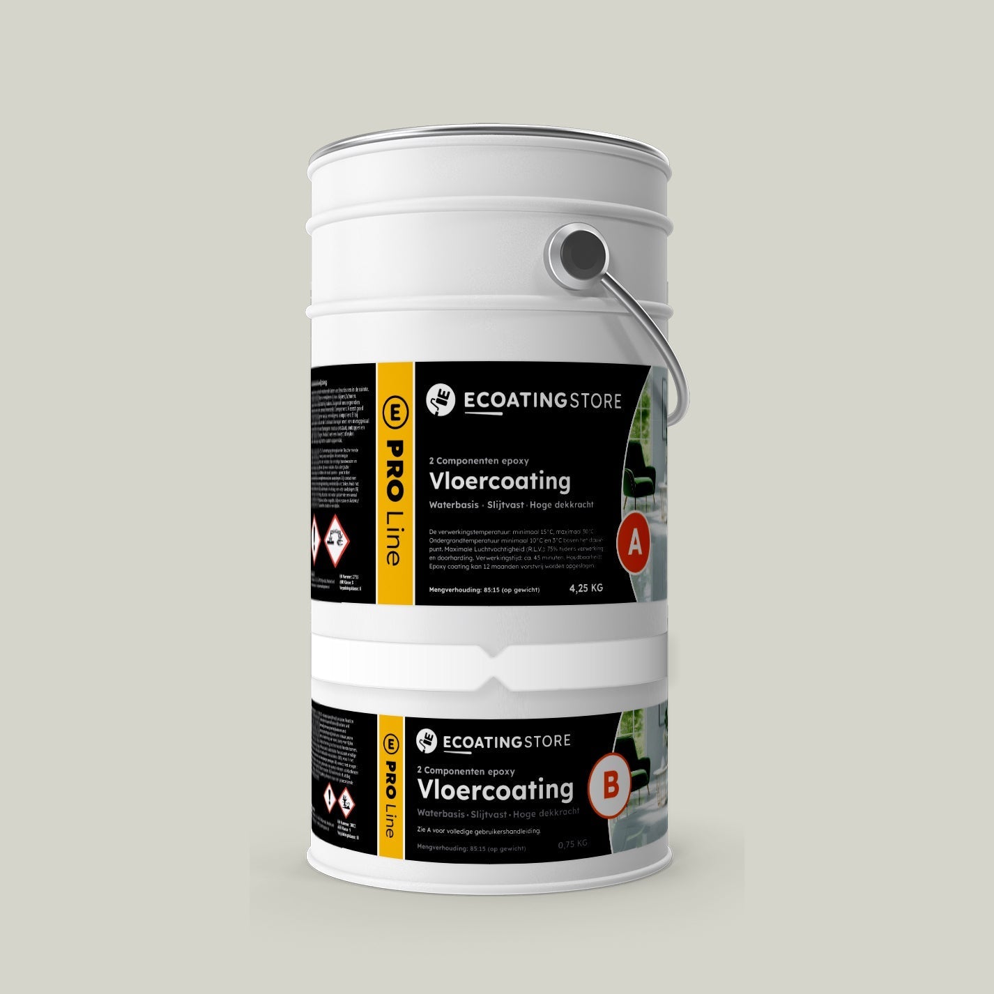Garage vloercoating - RAL 9002