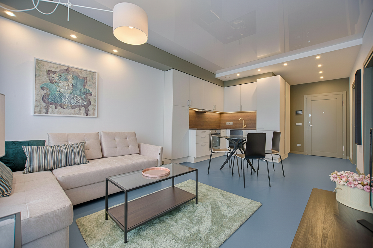 Rivestimento pavimento garage - RAL 5014