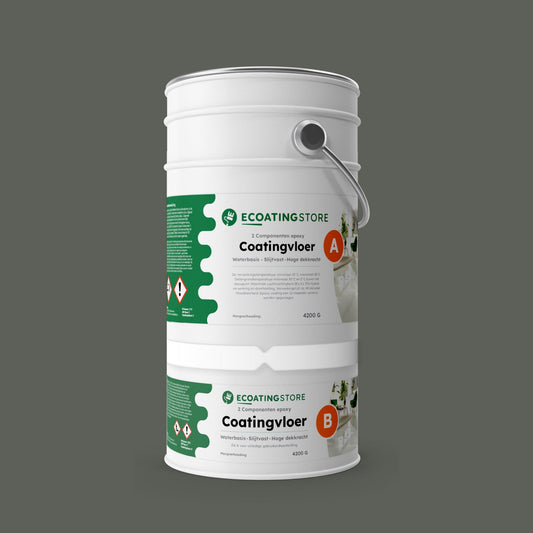 Garage vloercoating - RAL 7009