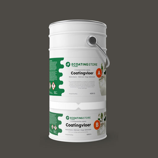 Garage vloercoating - RAL 7022