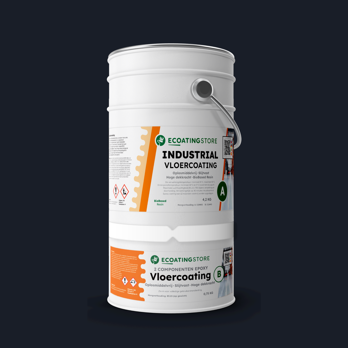 Industrial Vloercoating - RAL 5004