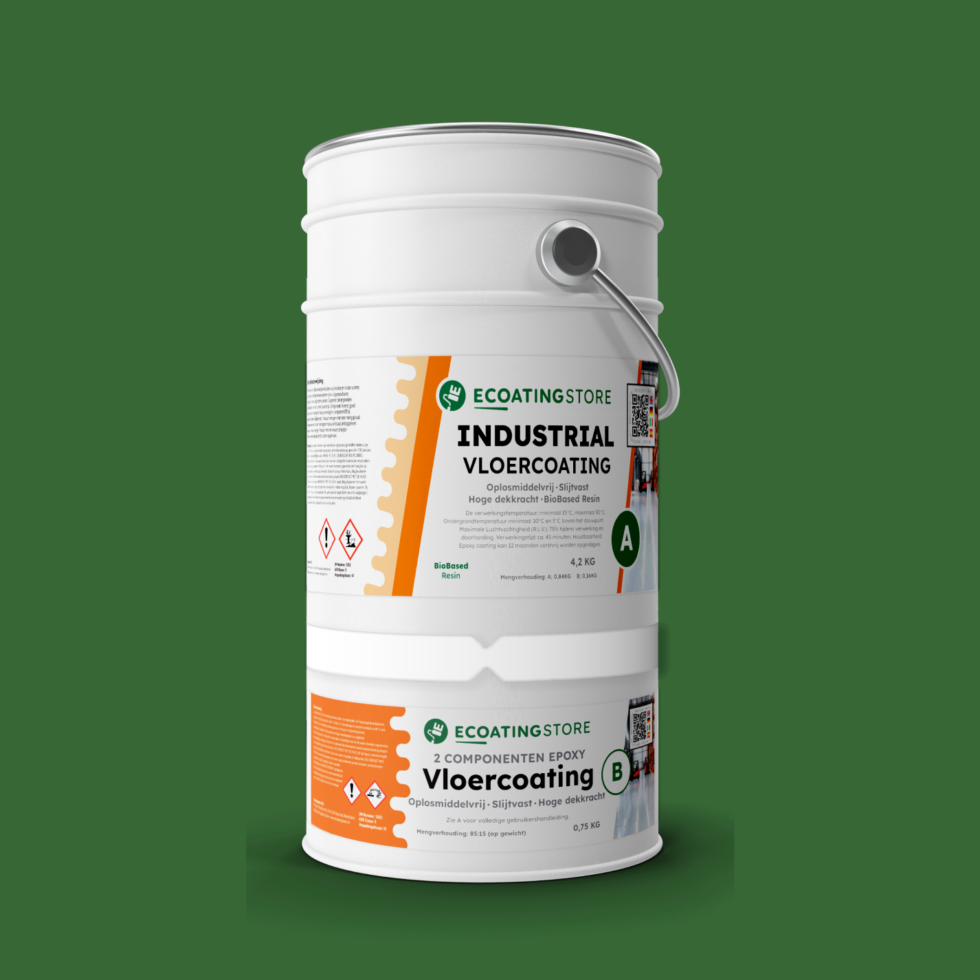 Industrial Vloercoating - RAL 6001