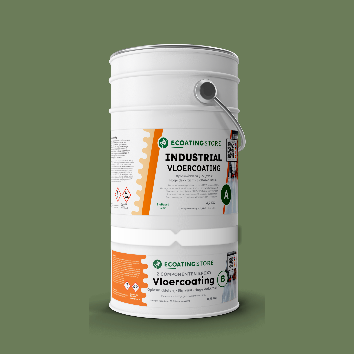 Industrial Vloercoating - RAL 6011