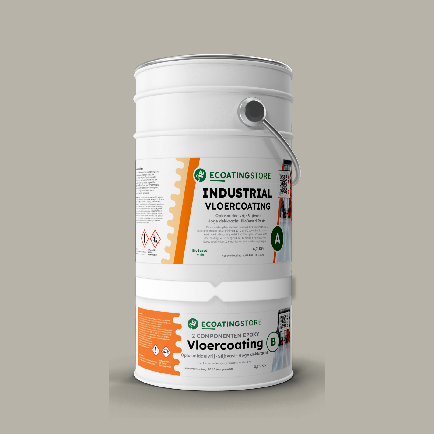 Industrial Vloercoating - RAL 7044