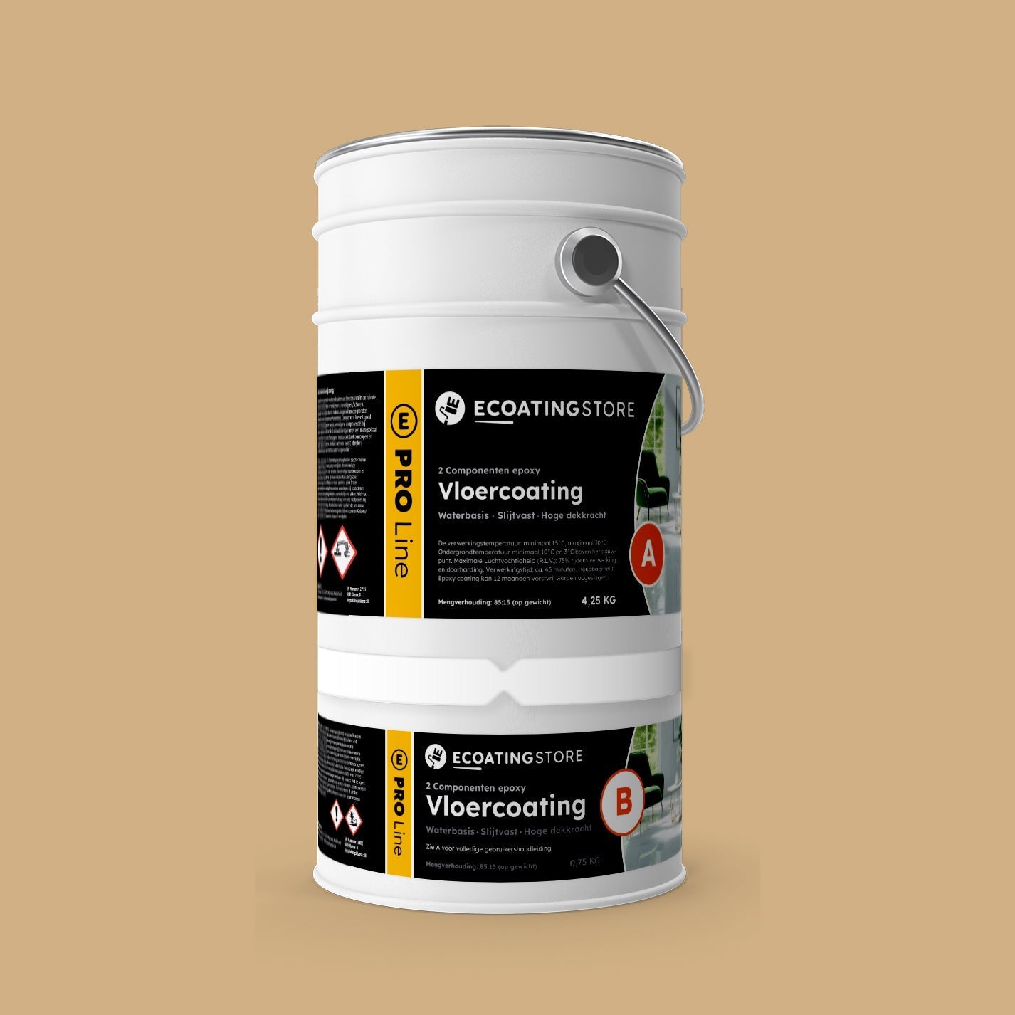 Vloercoating - RAL 1001