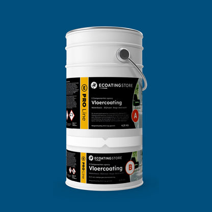 Rivestimento pavimento garage - RAL 5010