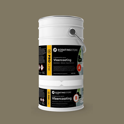 Pavimento epossidico - RAL 7002