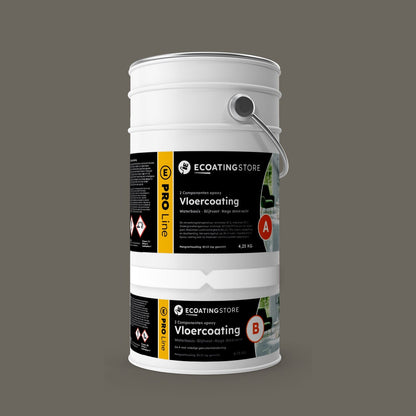 Pavimento epossidico - RAL 7039