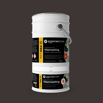Pavimento epossidico - RAL 8019