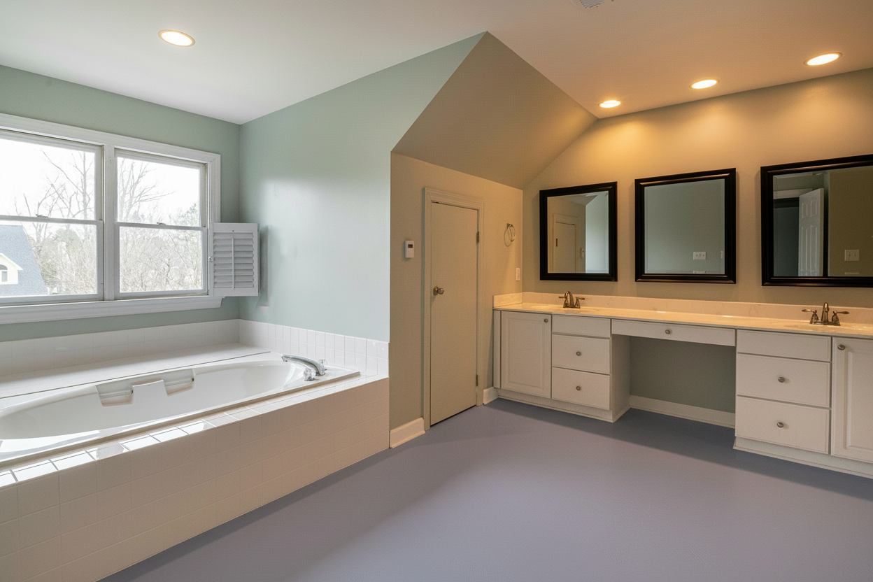 Pavimento epossidico - RAL 4005