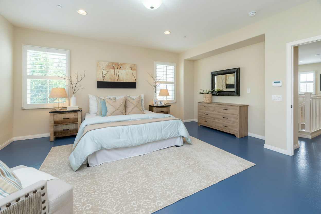 Pavimento epossidico - RAL 5010