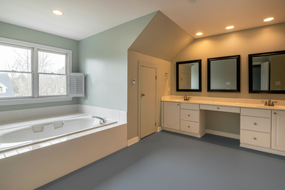 Rivestimento pavimento garage - RAL 5014