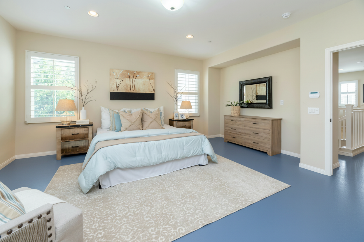 Rivestimento pavimento garage - RAL 5014