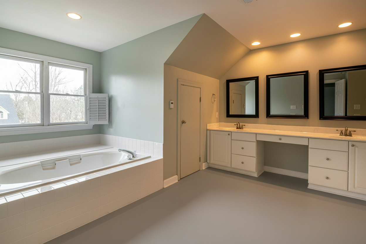 Pavimento epossidico - RAL 7040